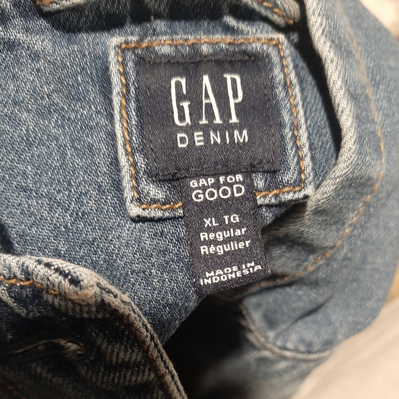 Kids denim jacket with hood - Picture 2 of 2